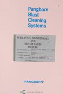 Pangborn-Pangborn Blast Cleaning Systems Operation, Maintenance, Parts Manual 1947-ES-421-5110 Rotoblast Cabinet-01